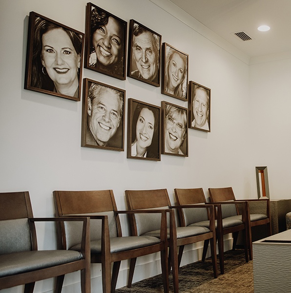 Dental office waiting room