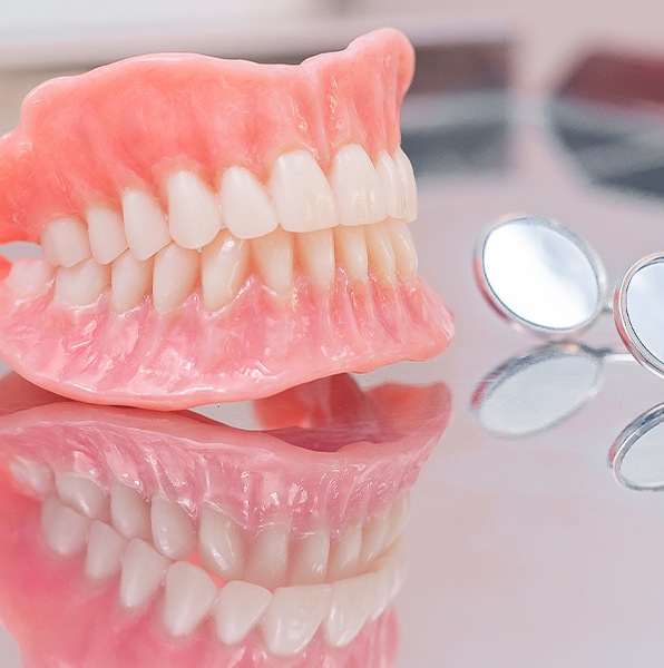 Full set of dentures