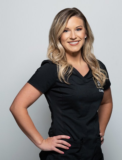 Dental assistant Caitlyn