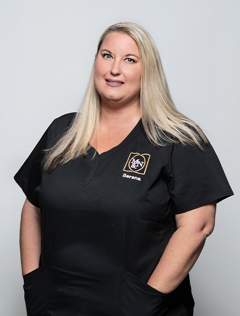 Dental hygiene coordinator Serena