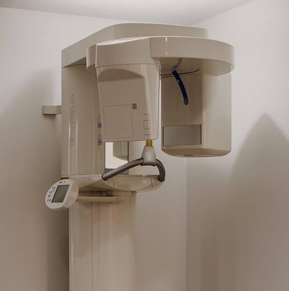 Sirona C B C T digital x-ray scanner